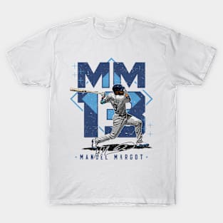 Manuel Margot Tampa Bay Player Square T-Shirt